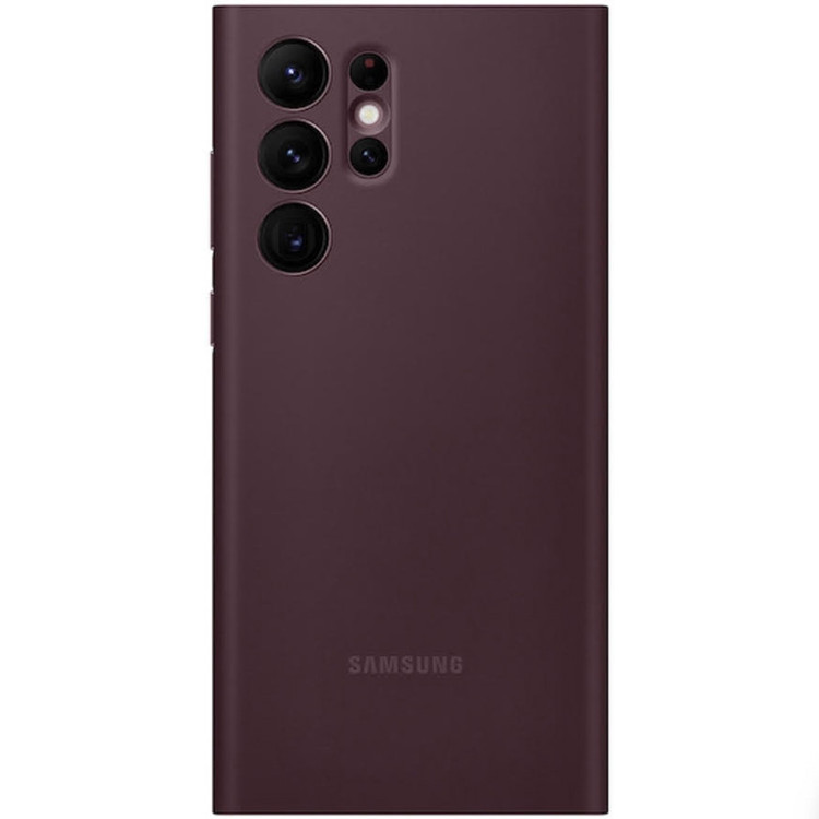 کیف کلاسوری سامسونگ مدل Clear View Cover مناسب برای گوشی موبایل سامسونگ Galaxy S22 Ultra