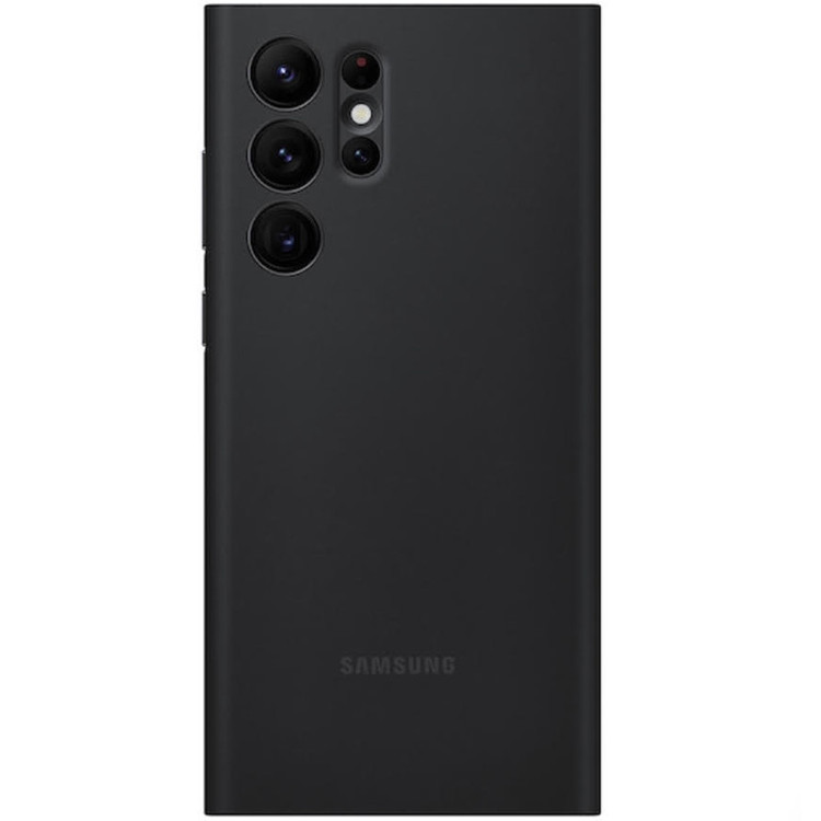 کیف کلاسوری سامسونگ مدل Clear View Cover مناسب برای گوشی موبایل سامسونگ Galaxy S22 Ultra