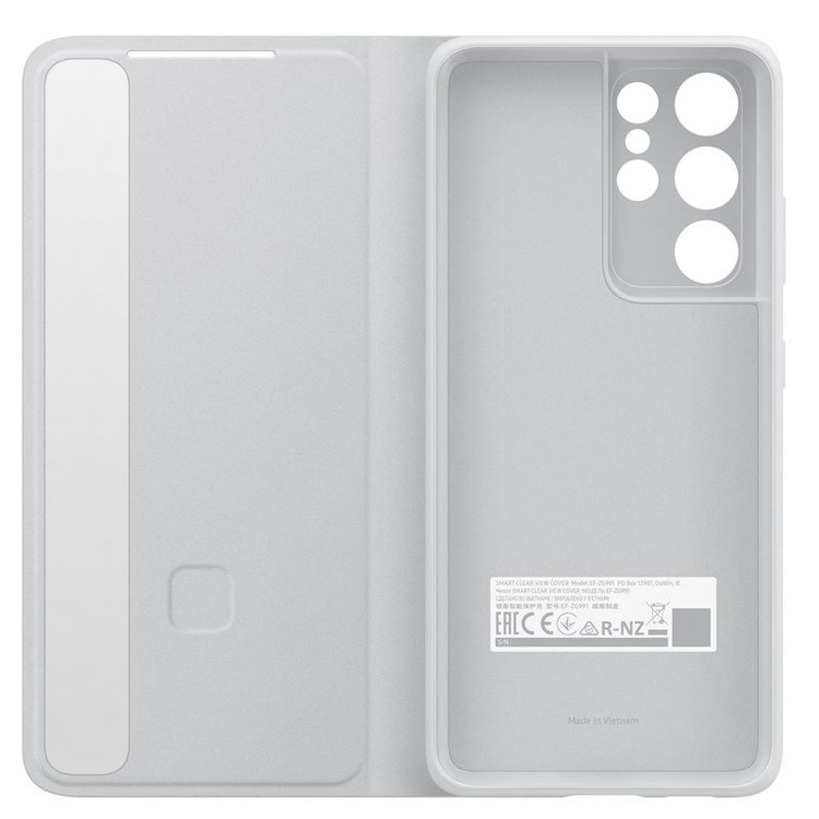 کیف کلاسوری سامسونگ مدل Clera View Cover مناسب برای گوشی موبایل سامسونگ Galaxy S21 Ultra