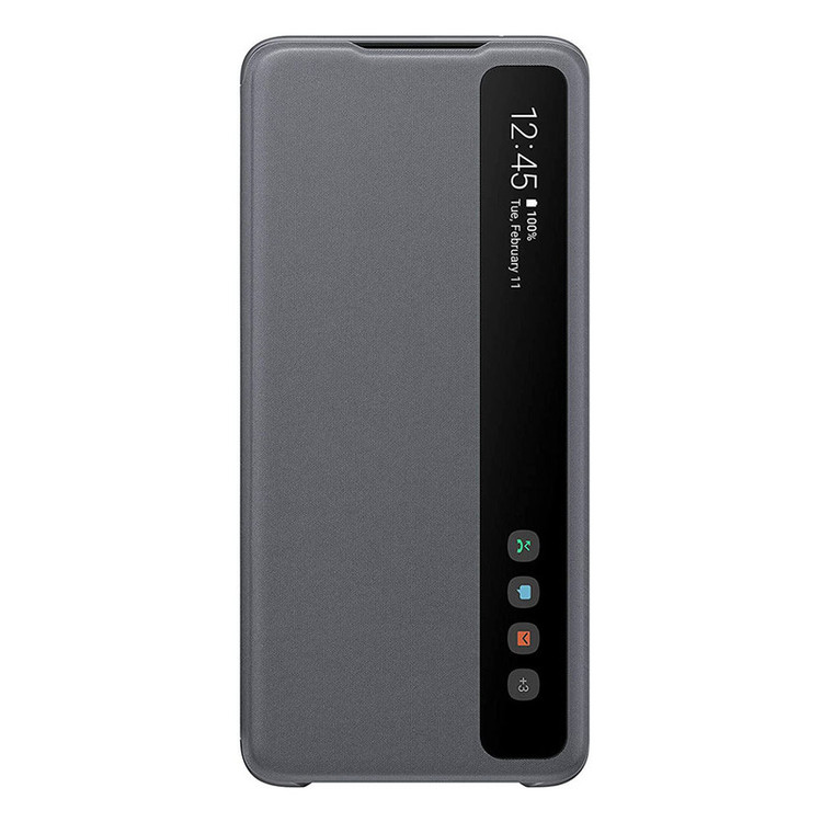 کیف کلاسوری سامسونگ مدل Clear View Standing مناسب برای گوشی موبایل سامسونگ Galaxy S20 Ultra