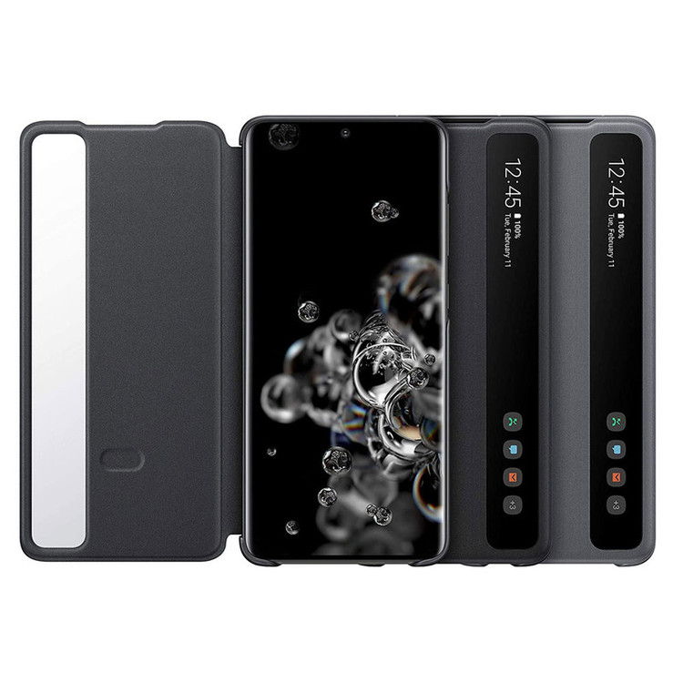 کیف کلاسوری سامسونگ مدل Clear View Standing مناسب برای گوشی موبایل سامسونگ Galaxy S20 Ultra