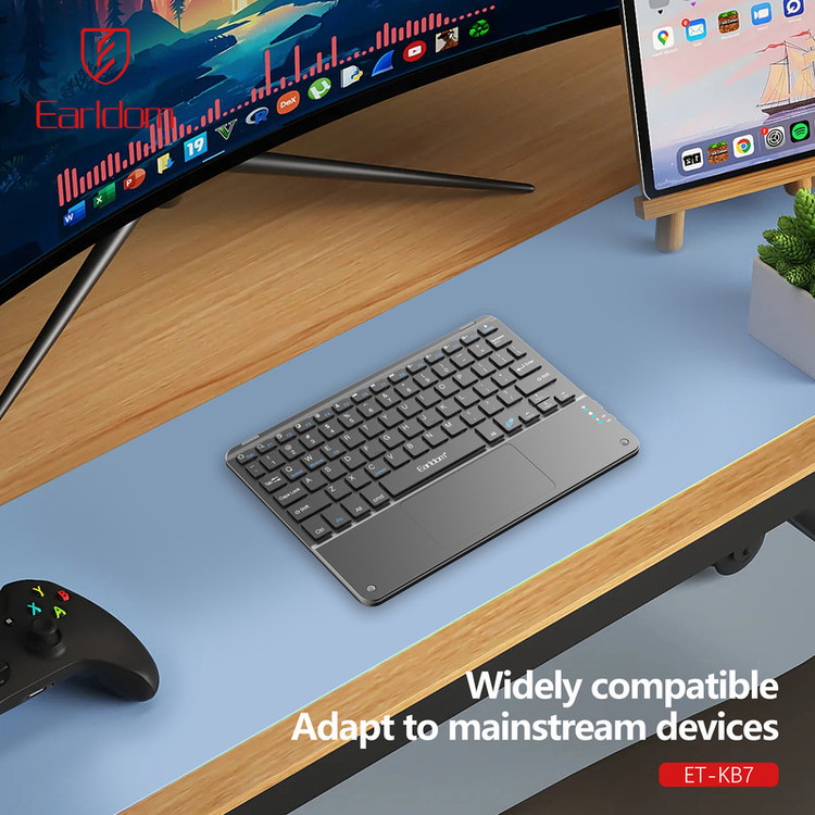 کیبورد بی سیم ارلدام مدل KB7