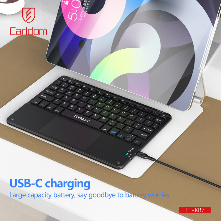 کیبورد بی سیم ارلدام مدل KB7