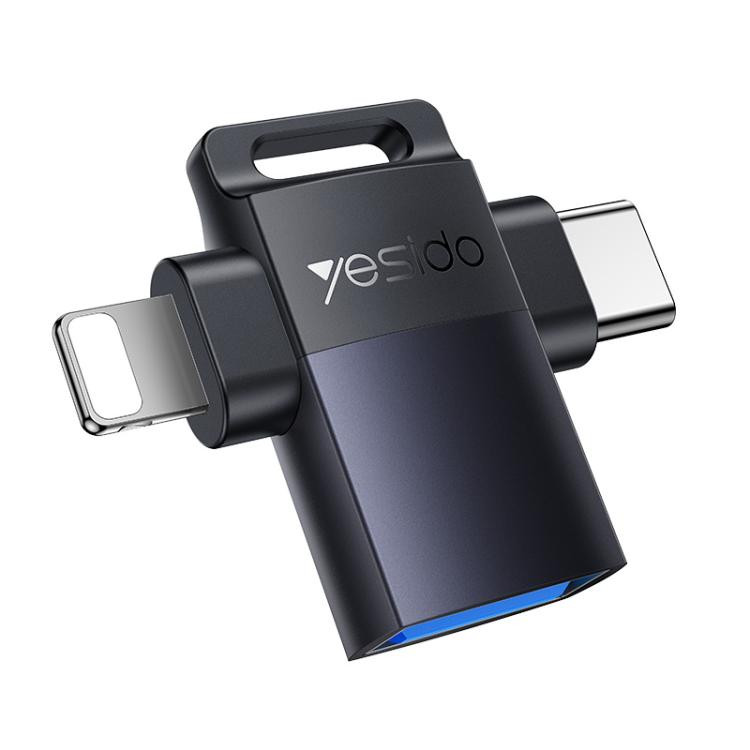 مبدل دو کاره یسیدو مدل Yesido GS35 OTG 2IN1