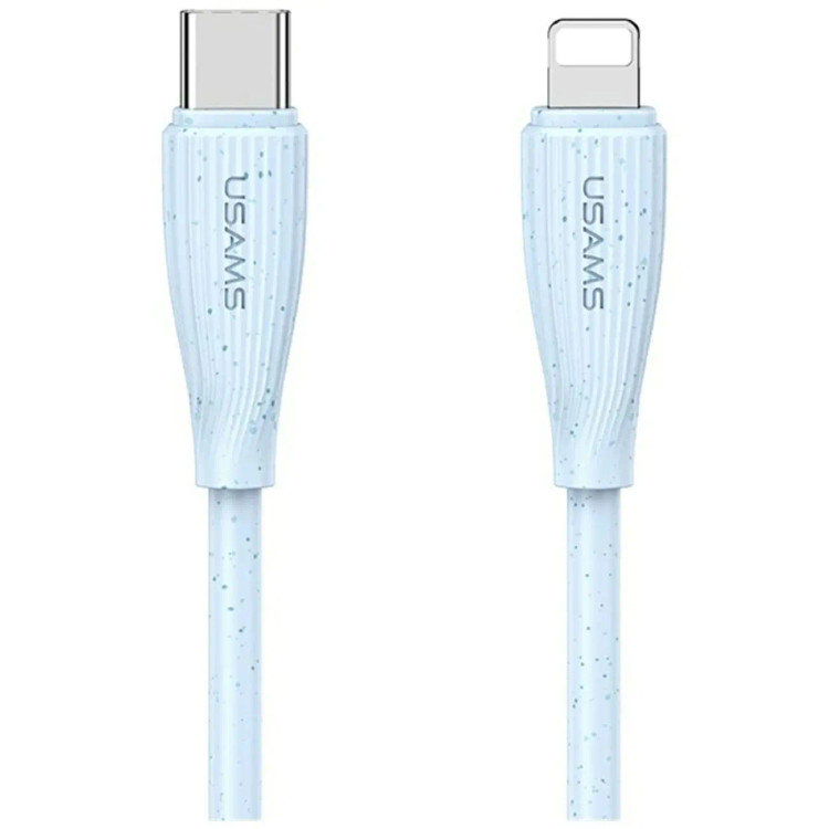 کابل لایتنینگ یوسمز مدل Usams SJ717 PD IPHONE سفید