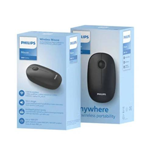 موس بی سیم فیلیپس مدل PHILIPS SPK7378 مشکی
