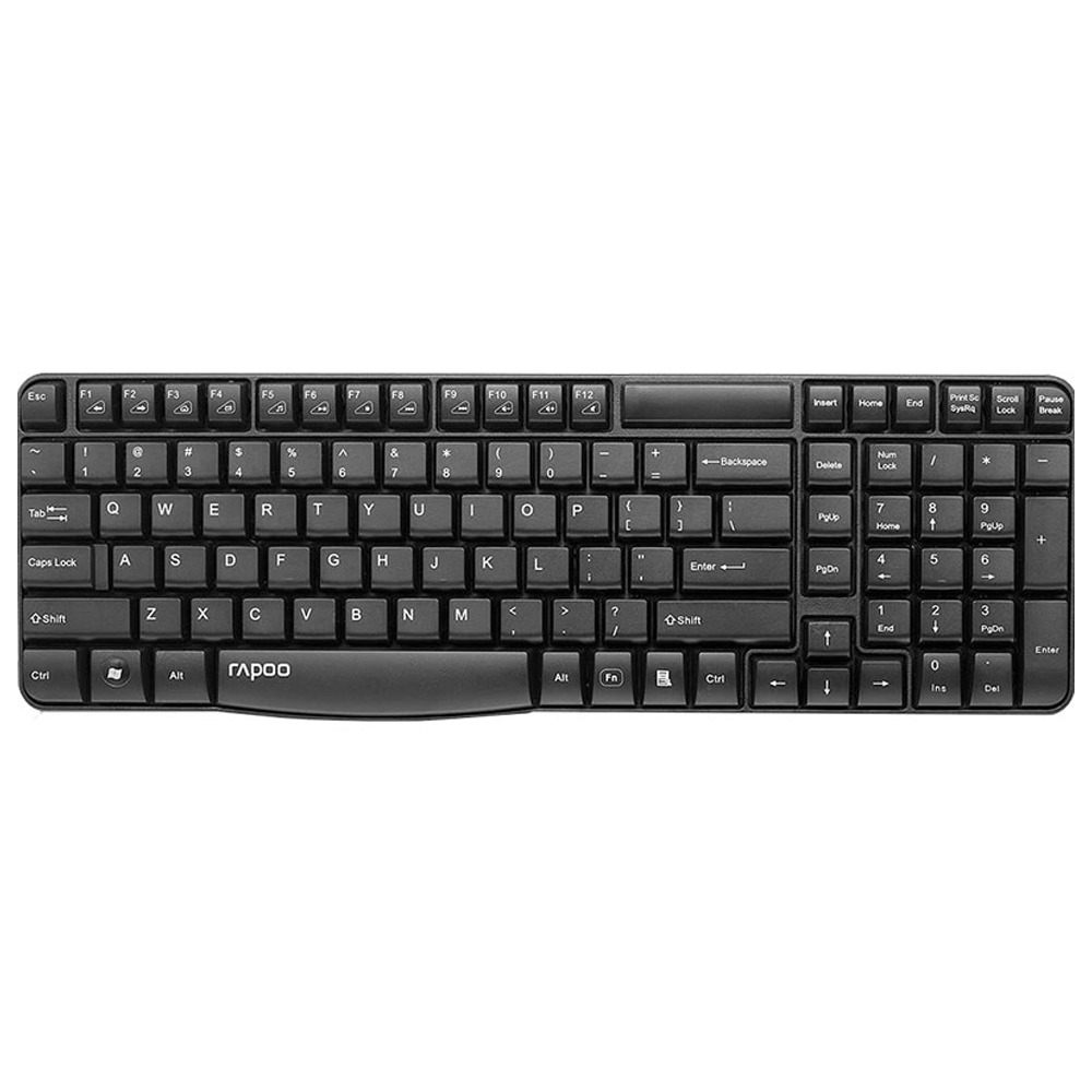 کیبورد بی سیم رپو مدل RAPOO E1050 مشکی